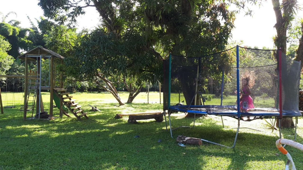 Ecoisa De Chacara - Casa De Vidro, Casa De Campo Морретис Экстерьер фото