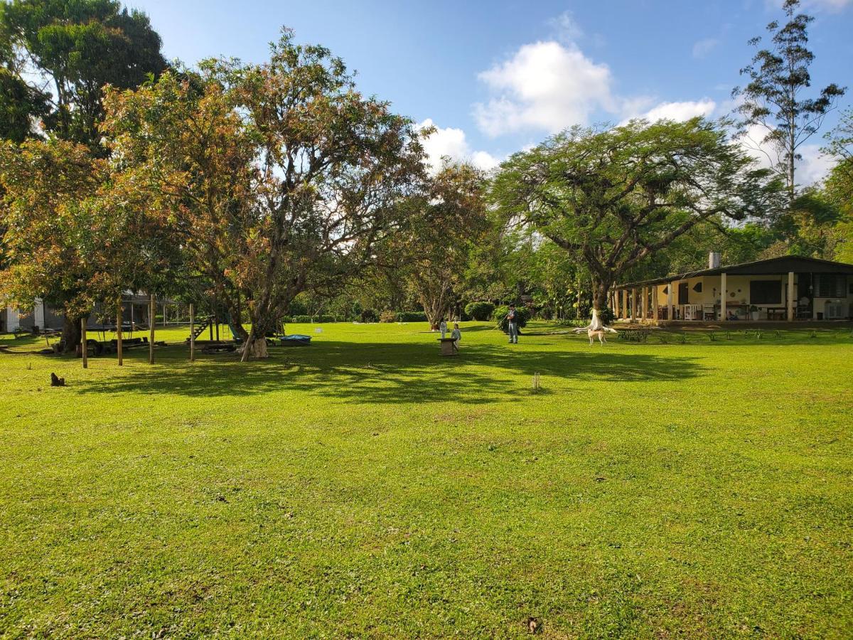Ecoisa De Chacara - Casa De Vidro, Casa De Campo Морретис Экстерьер фото