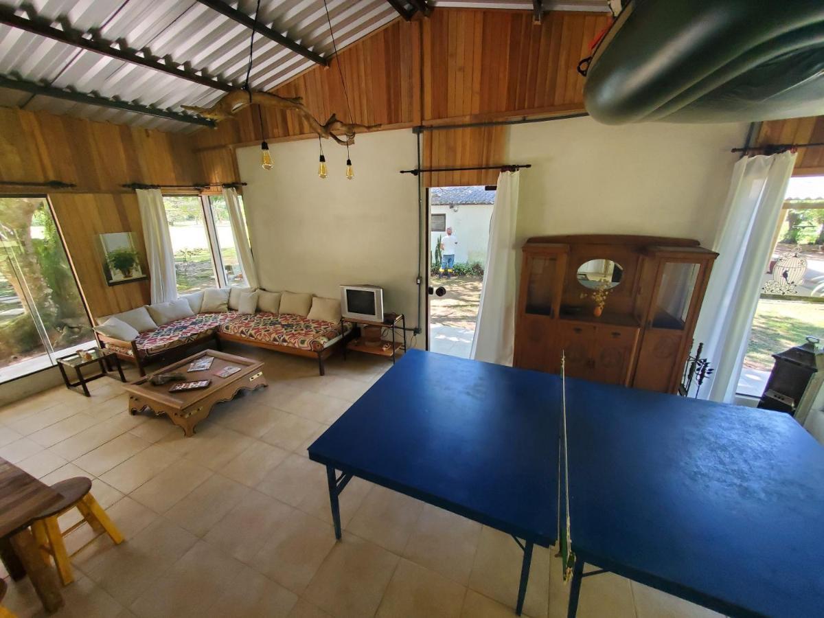Ecoisa De Chacara - Casa De Vidro, Casa De Campo Морретис Экстерьер фото