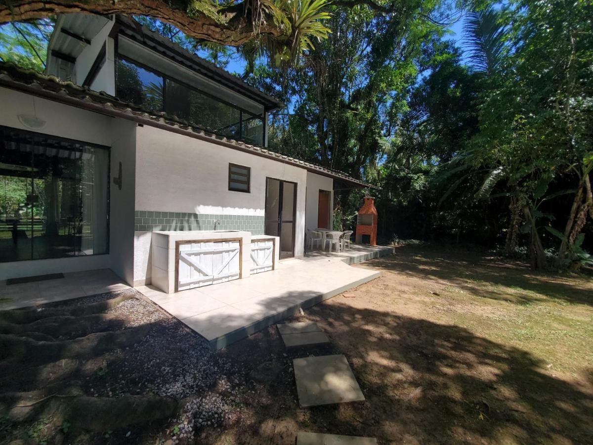 Ecoisa De Chacara - Casa De Vidro, Casa De Campo Морретис Экстерьер фото
