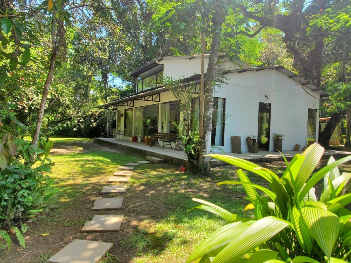 Ecoisa De Chacara - Casa De Vidro, Casa De Campo Морретис Экстерьер фото