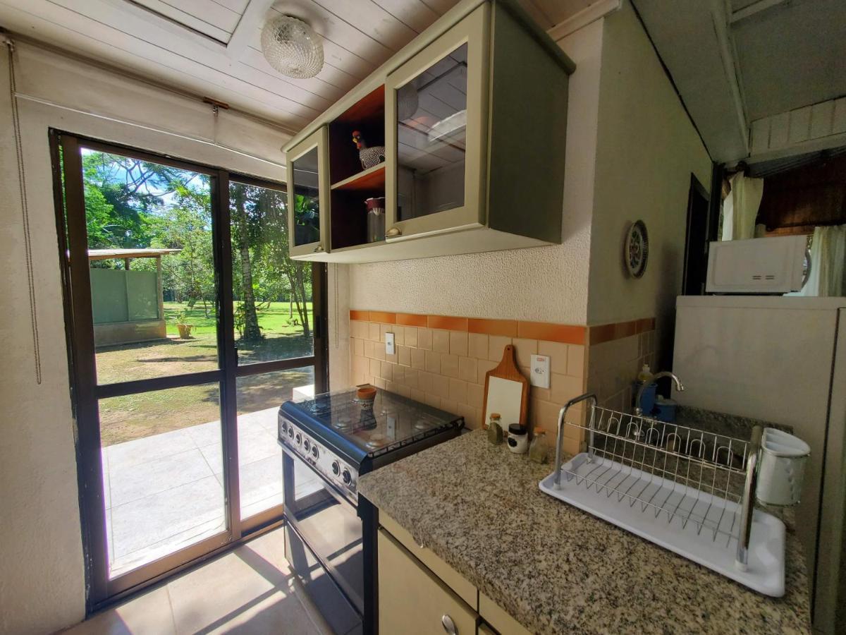 Ecoisa De Chacara - Casa De Vidro, Casa De Campo Морретис Экстерьер фото