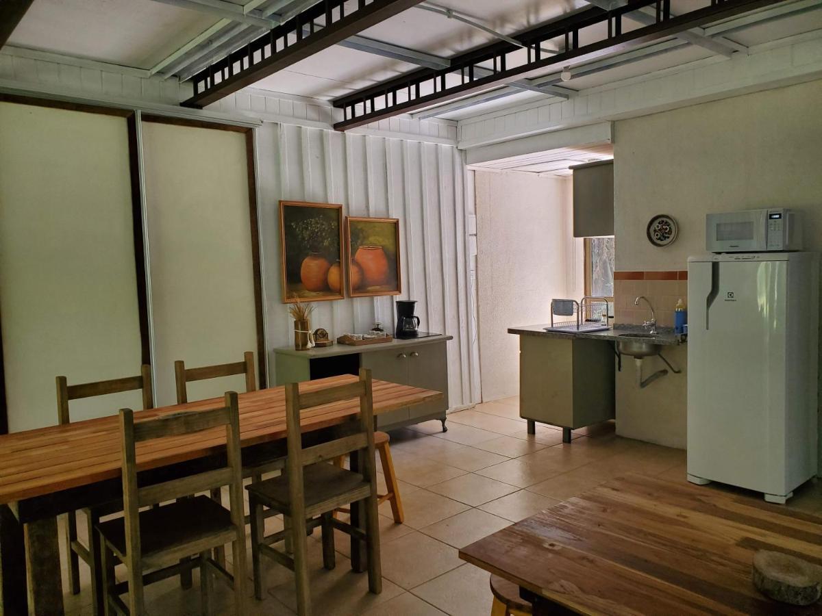 Ecoisa De Chacara - Casa De Vidro, Casa De Campo Морретис Экстерьер фото