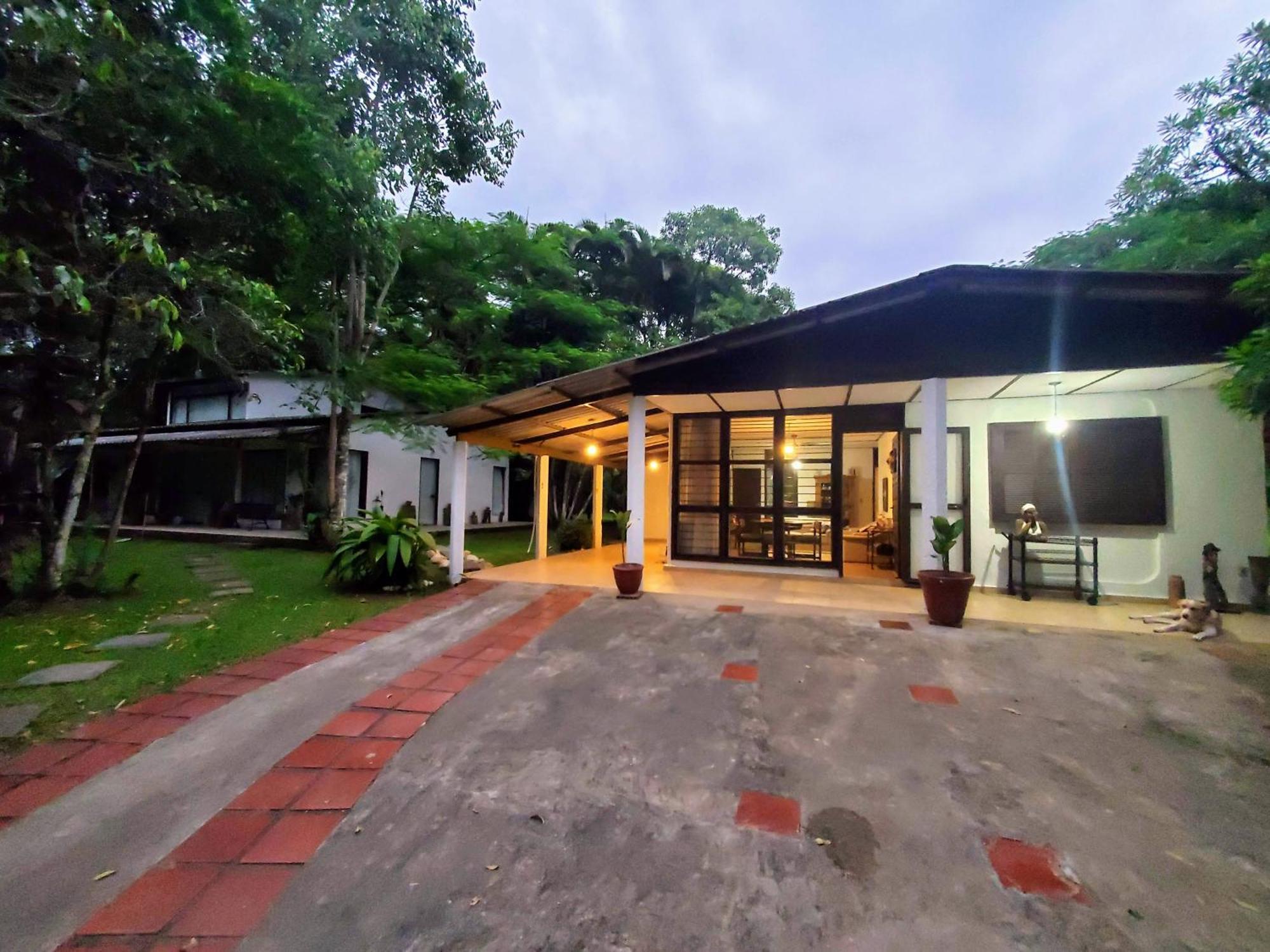 Ecoisa De Chacara - Casa De Vidro, Casa De Campo Морретис Экстерьер фото